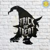 Halloween-Custom-Metal-Sign-Witch-Trick-or-Treat-Halloween-Decor