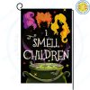 Halloween-Flag-Holiday-Decoration-Hocus-Pocus-I-Smell-Children