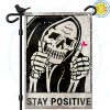 Halloween-Flag-Holiday-Decoration-Skull-Stay-Positive