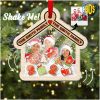 Custom-Family-Photo-Christmas-Gift-Personalized-Shaker-Ornament-Home-Shape